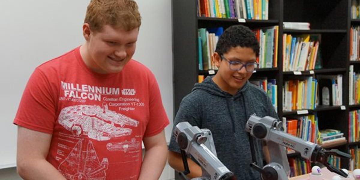 Students participate in after school enrichment program